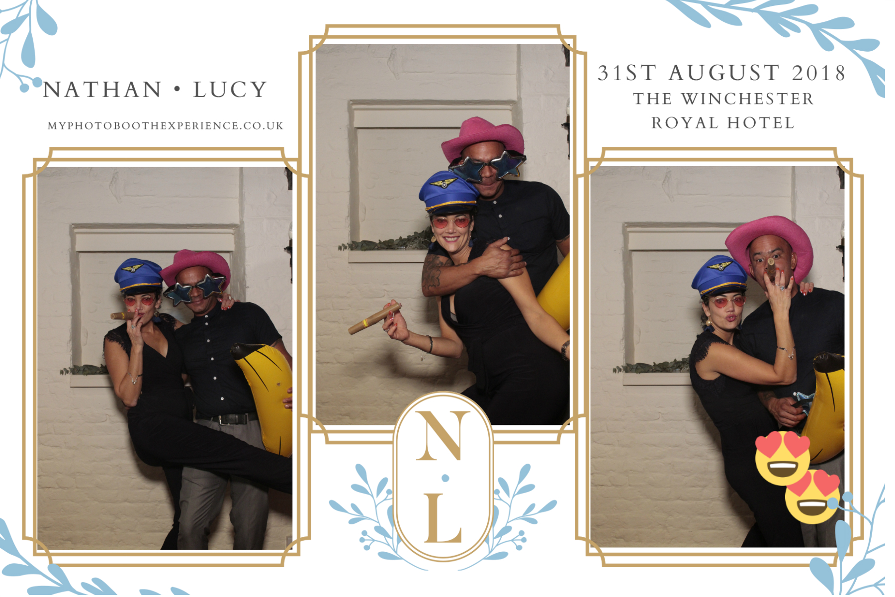 Nathan and Lucy’s wedding  | View more photos from the event at gallery.myphotoboothexperience.co.uk/u/MyPhotoBoothExperienceLtd/Nathan-and-Lucy’s-wedding